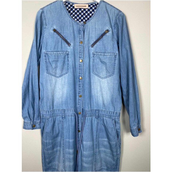 Custommade Str. 40 <br/> Denim dragt. - Image 2