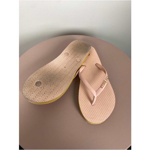 Stine Goya str. 36/37 <br/> lyserøde flip-flops - Image 3