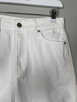 Gestuz Str. 28 <br/> Denim shorts, hvid.