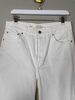 Gestuz Str. 29 <br/> Jeans, hvid.