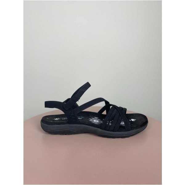Skechers Str. 39 <br/> Sandaler, sort.