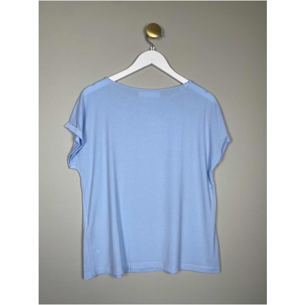 Selected Str. M <br/> T-shirt, lyseblå. - Image 3