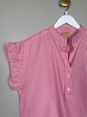 Marta Str. S/M <br/> T-shirt, stribet.