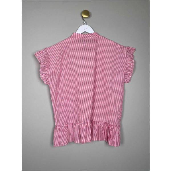 Marta Str. S/M <br/> T-shirt, stribet. - Image 3
