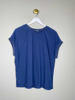 Co'Couture Str. S <br/> T-shirt, blå.
