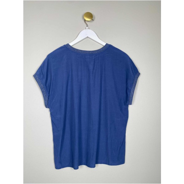 Co'Couture Str. S <br/> T-shirt, blå. - Image 3