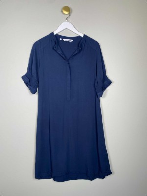 Soft Rebels Str. S <br/> Kjole, navy.