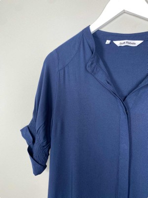 Soft Rebels Str. S <br/> Kjole, navy.