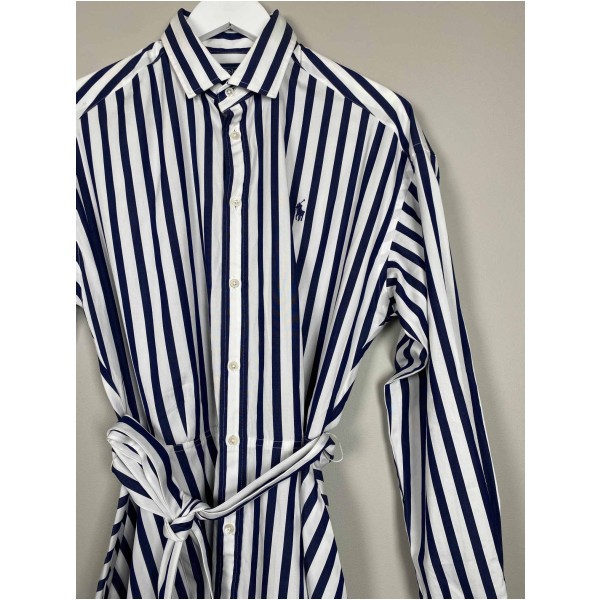 Ralph Lauren Str. L <br/> Stribet kjole. - Image 2