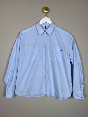 Tommy Hilfiger Str. 36 <br/> Skjorte, lyseblå.