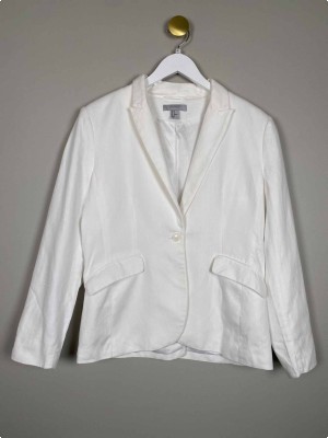 H&M Str. 42 <br/> Blazer, hvid.