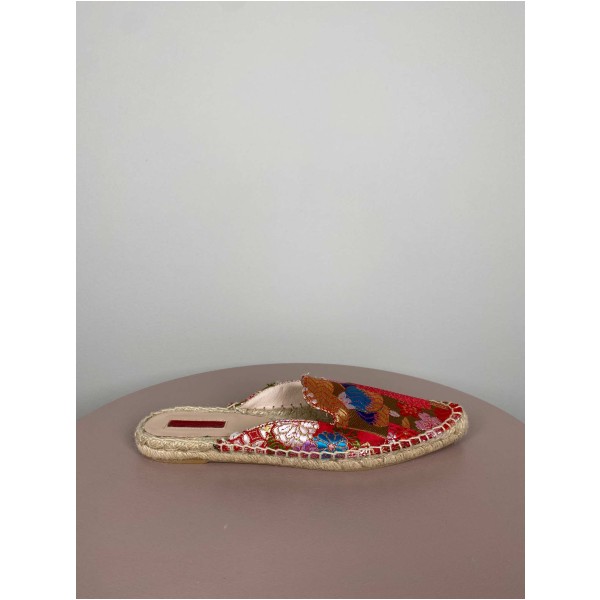Topshop str. 37 <br/> mønstret espadrilles