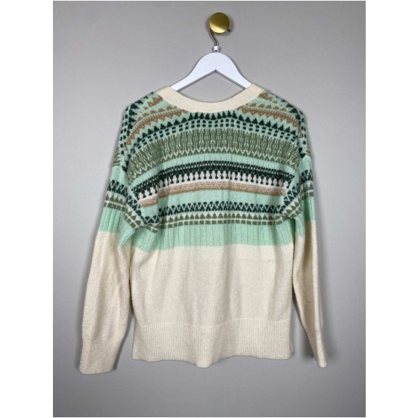 Fransa str. S <br/> mønstret cardigan - Image 3