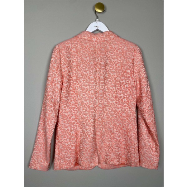 CostaMani str. S <br/> pink blazer med blomsterbroderier - Image 3