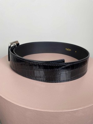 Max Mara Str. 105 cm <br/> Bælte, sort.