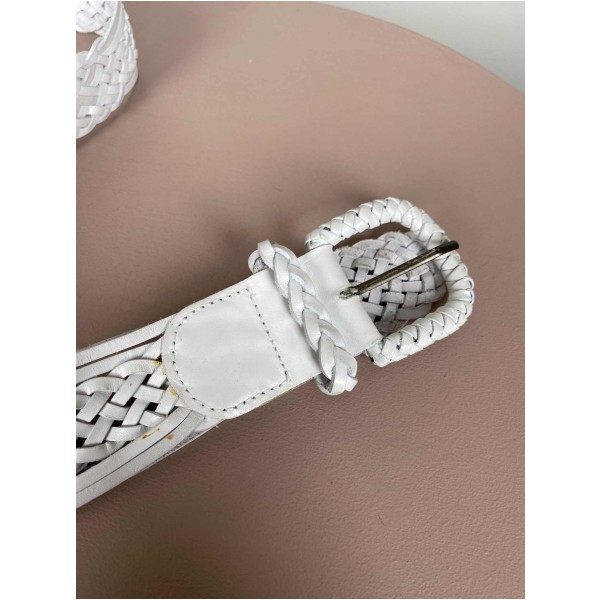 Pieces Str. 105 cm <br/> Flette, hvid. - Image 2