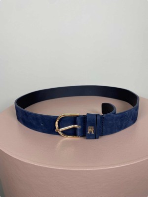 Tommy Hilfiger Str. 85 cm <br/> Bælte, navy.