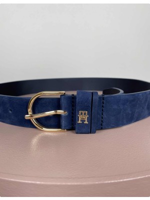 Tommy Hilfiger Str. 85 cm <br/> Bælte, navy.