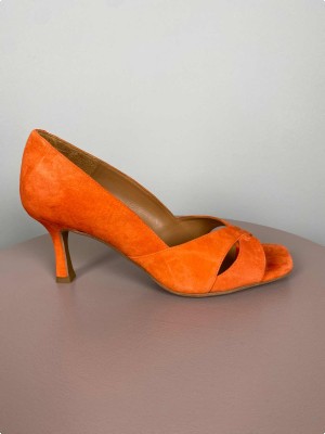 Billi Bi Str. 40 <br/> Stiletter, orange.