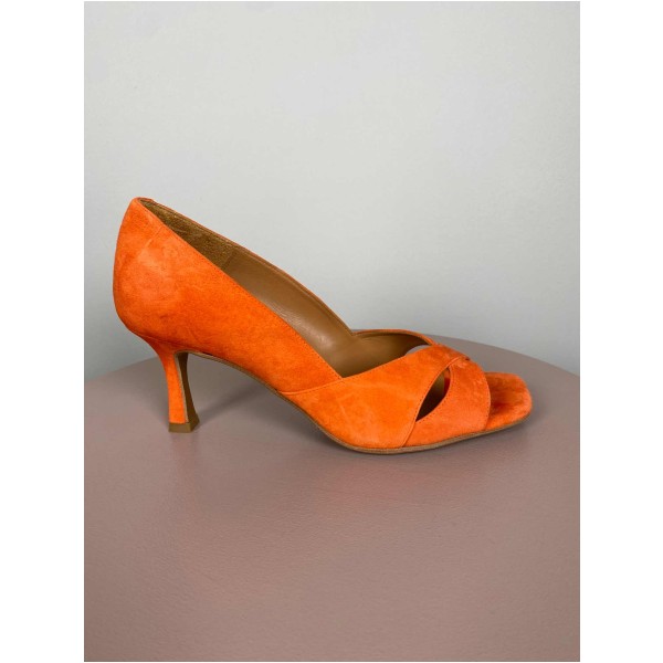 Billi Bi Str. 40 <br/> Stiletter, orange.