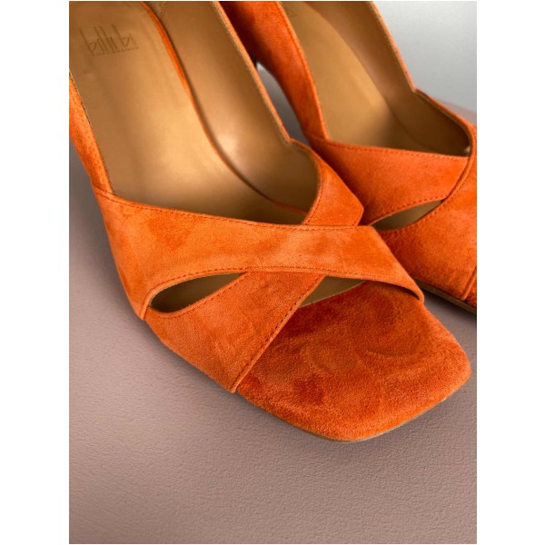 Billi Bi Str. 40 <br/> Stiletter, orange. - Image 4