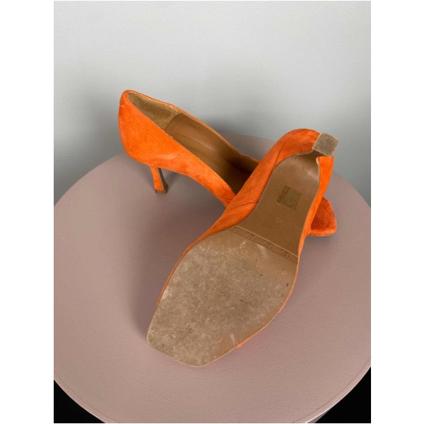 Billi Bi Str. 40 <br/> Stiletter, orange. - Image 3