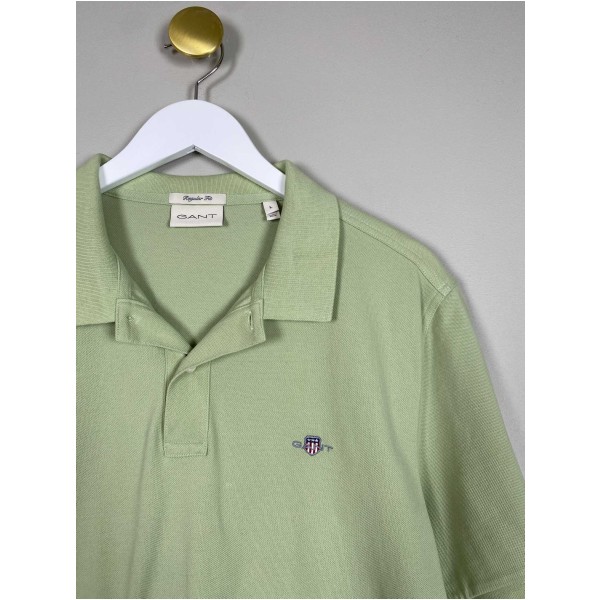 Gant Str. L <br/> Polo, grøn. - Image 2