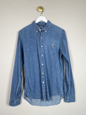 Ralph Lauren Str. M <br/> Denim skjorte.