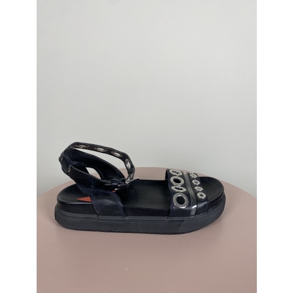 Diesel str. 38 <br/> sort sandal