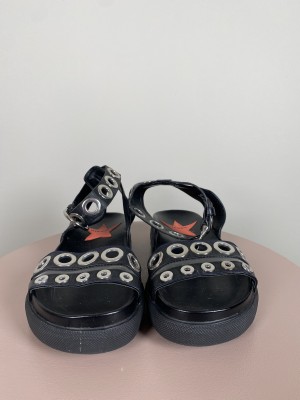 Diesel str. 38 <br/> sort sandal