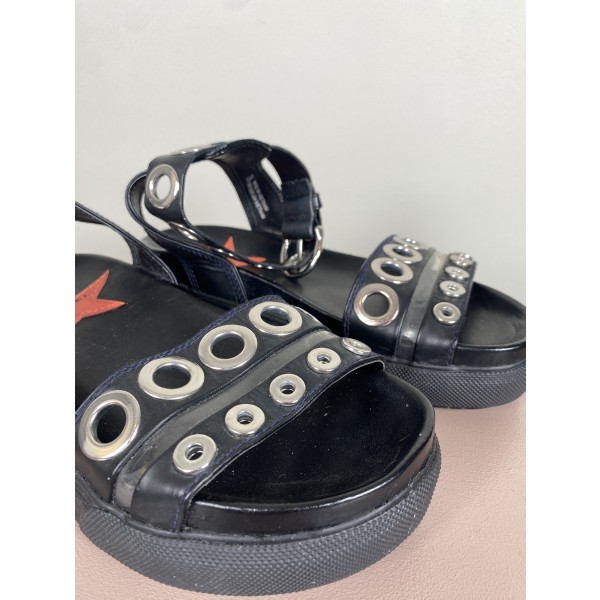 Diesel str. 38 <br/> sort sandal - Image 3
