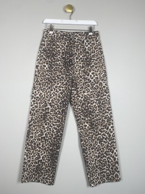 Mint Velvet str. S <br/> jeans i leopardprint