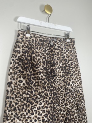 Mint Velvet str. S <br/> jeans i leopardprint