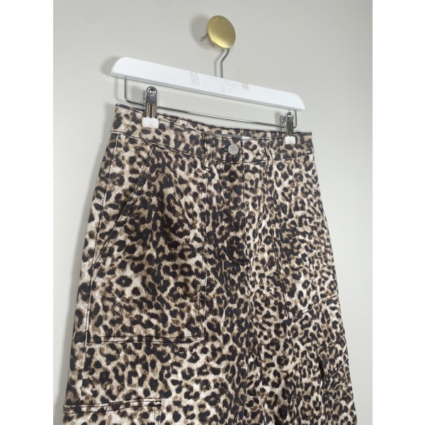 Mint Velvet str. S <br/> jeans i leopardprint - Image 2