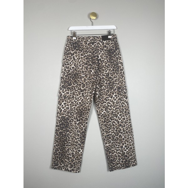 Mint Velvet str. S <br/> jeans i leopardprint - Image 4