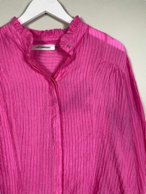Co'Couture Str. XL <br/> Skjorte, pink.