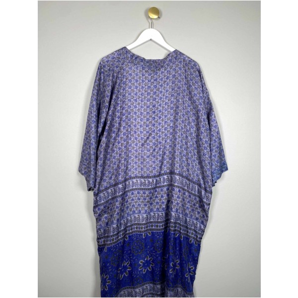 WAUW Str. Onesize <br/> Mønstret kimono, silke. - Image 3
