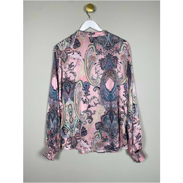 Dea Kudibal Str. XL <br/> Mønstret bluse. - Image 3