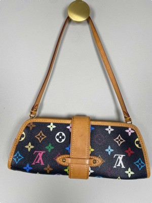 Louis Vuitton <br/> Monogram multicolor shirley clutch
