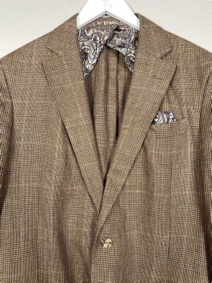 Sand str. 54 <br/> brun blazer