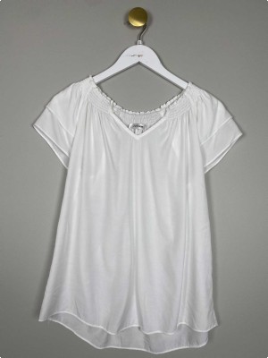 Co'Couture str. S <br/> hvid top