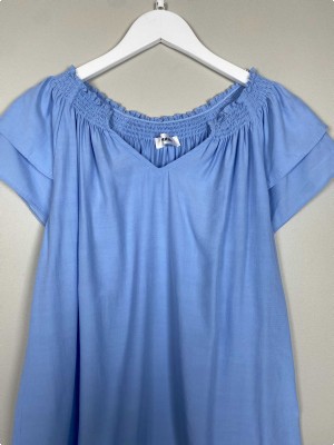 Co'Couture str. S <br/> blå top