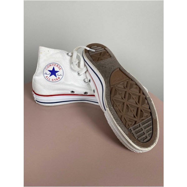 Converse str. 37 <br/> hvide sneakers - Image 4