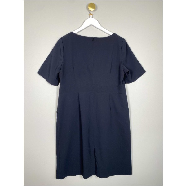 Estée Lauder str. L/XL <br/> sort kjole med lommer - Image 3