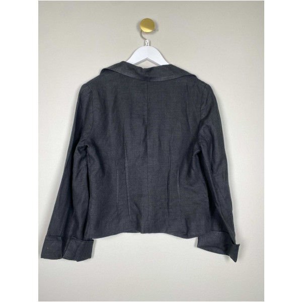 Haugland  str. S/M <br/> sort blazer - Image 3