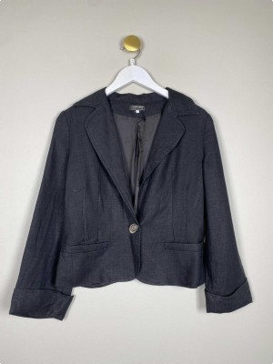 Haugland  str. S/M <br/> sort blazer