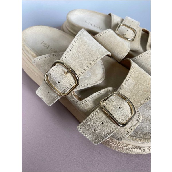 Via Vai str. 41 <br/> beige slippers - Image 3