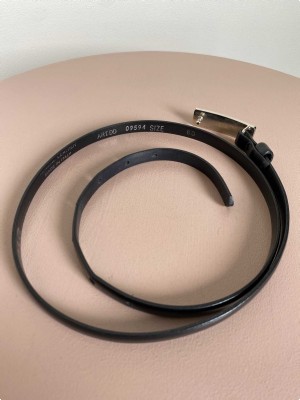 Dolce & Gabbana smalt bælte 80 cm