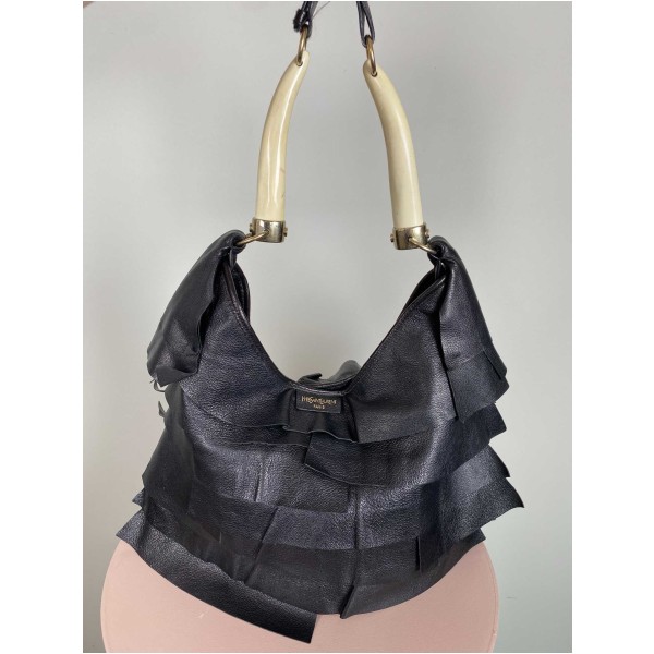 Yves Saint Laurant <br/> St. Tropez horn hobo bag