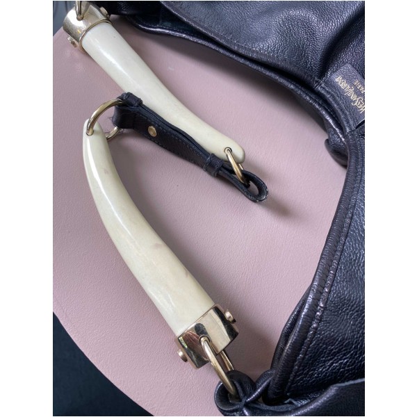 Yves Saint Laurant <br/> St. Tropez horn hobo bag - Image 3